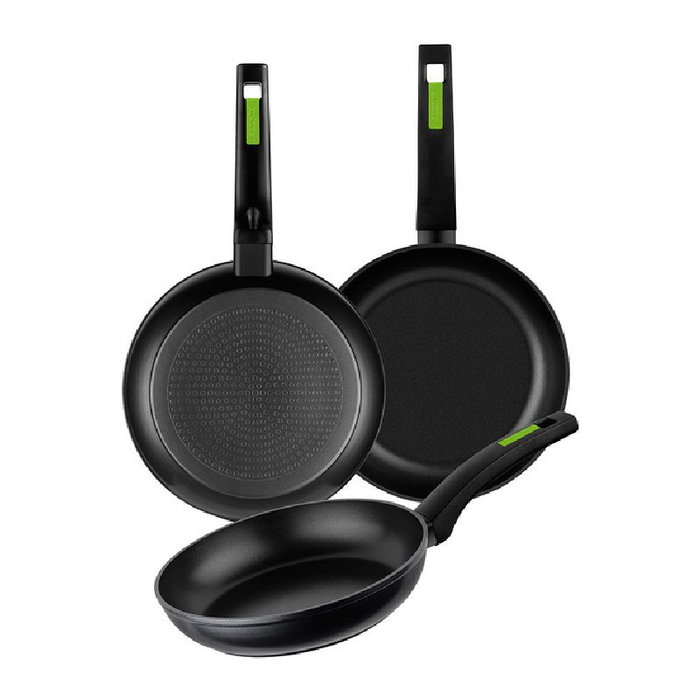 Monix Pack 3 Sartenes Green Ø18cm, Ø22cm y Ø26cm Monix Pack 3 Sartenes Green Ø18cm, Ø22cm y Ø26cm